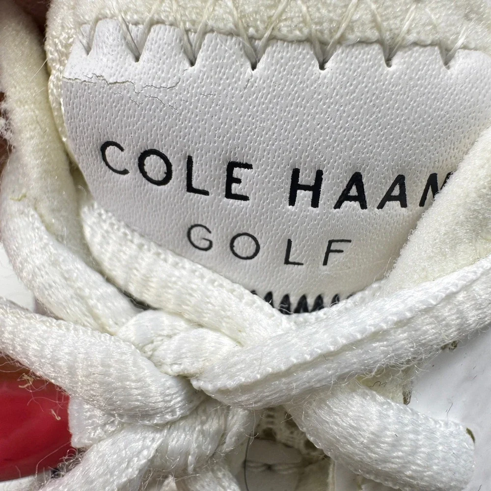 Cole Haan Zerogrand Golf Shoes Womens 8B White Water Resistant W26781